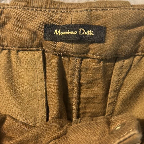 Massimo Dutti Brown Crop Pants 30 - Picture 7 of 10